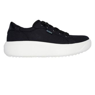 Skechers Popupsmax canvas platformschoenen voor dames (Zwart)