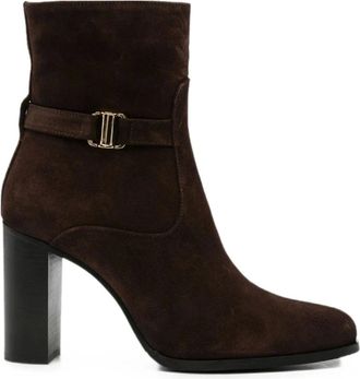 Sergio Moretti Stivaletti con suola carrarmato - - Shoes - Donna - Marrone - 39 EU