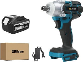 OEM Llave De Impacto El&eacute;ctrica, Motor Sin Escobillas, Fuente De Alimentaci&oacute;n De 18 V, 1 Bater&iacute;a