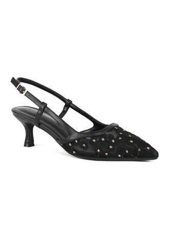 Unze Womens MINA Spool Heels Sandals UK Size 3-8 Black