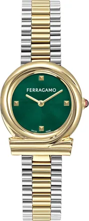 Ferragamo Gancini Twisted Bracelet Watch