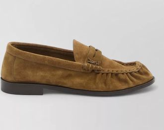 Saint Laurent leather loafers