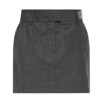 Off-white Mujer, Faldas, Gris, Talla: M