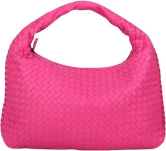 Bottega Veneta Pre-owned Shoulder Bag - Dames - Vintage Schoudertas - Roze - ONE Size - Leer - Vintage