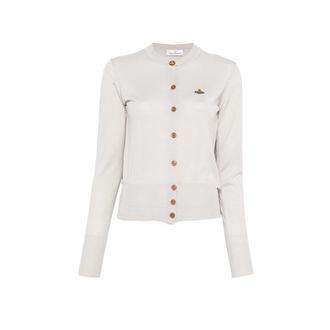 Vivienne Westwood Logo-detail Buttoned Cardigan