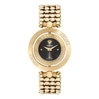 Versace Horloges - Dames - Horloges - Geel - ONE Size - Accessoires