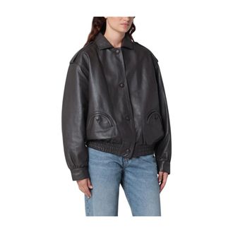 Blaz&eacute; Milano Ares Charlie Bomber - Dames - Jassen - Zwart - Maat: M Zijde