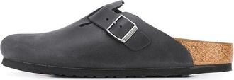 Birkenstock Boston Narrow Oiled Leather Black 0059463