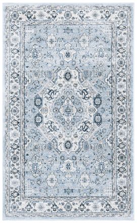 Safavieh Alfombra azul/beige 122 x 183 cm