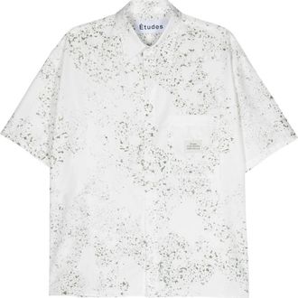 Études Studio Illusion canvas shirt - men - Cotton - 46 - White