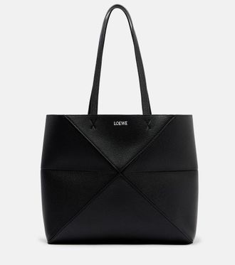Loewe Puzzle Fold Medium leather tote bag