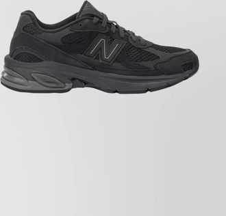New Balance leather mesh low-top sneakers