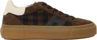 Hogan Brown Logo H705 Sneakers
