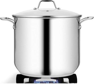 Nutrichef 12Qt Stainless Steel Cookware Stockpot