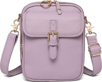 Generic Shoulder Bag Vintage Anti-Theft Messengers Bag for Women Men (H)