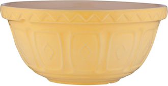 Mason Cash Color Mix Yellow Size 12 Mixing Bowl, 4.25 Quart