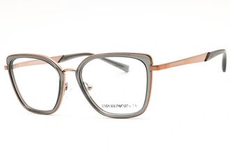 Emporio Armani EA1152 3361 Shiny Rose Gold/Transparent Grey 50mm