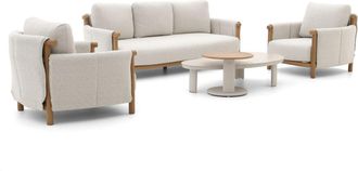 Bellagio la vita attrattiva Bellagio Calcinelli stoel-bank loungeset 5-delig 5-zits