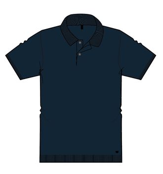 Wahts Mens Polo, TargetGroup:Men Deep Navy / XXL