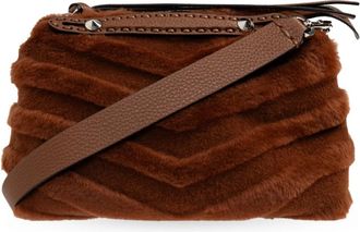 Fendi Dames, Tassen, Bruin, Maat: ONE Size Leer