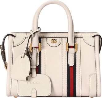 Gucci (WMNS) Gucci Mini Top Handle Bag With Double G White 715771-AAA0O-9041