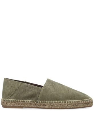 Tom Ford Espadrillas in pelle - Verde