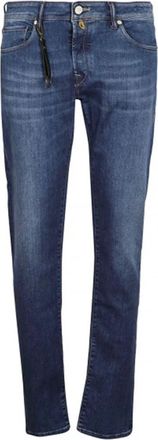 Incotex Jeans - Heren - Slim Fit Jeans - Blauw - W36 - Jeans