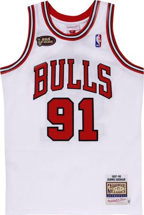 Mitchell & Ness AU 97-98 91 AJY44951-CBU97DRDWHIT