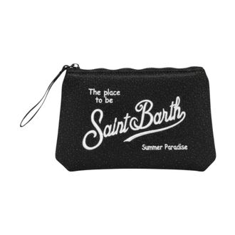 MC2 Saint Barth Clutches, female, Black, Size: ONE SIZE Aline Lurex Pochette