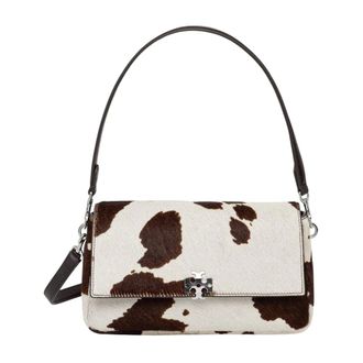 Tory Burch Tassen, Dames, Veelkleurig, ONE Size, Leer, Small Charlie Shoulder Bag