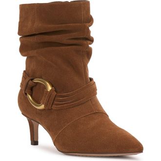 Vince Camuto Kirpa Bootie in Burnt Sugar Verona at Nordstrom Rack, Size 8