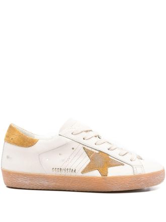 Golden Goose Golden Gänse Superstar Leder -Sneaker