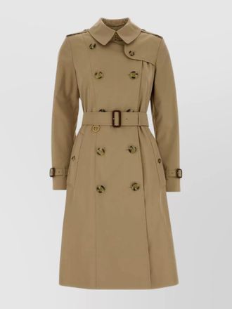 Burberry cotton twill trench coat