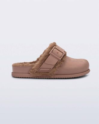 Melissa Womens Cozy Clogs In Brown