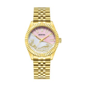 Bertha Sunglasses Marina parelmoer armbandhorloge