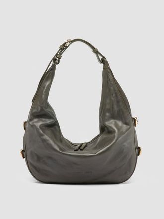 Officine Creative Julie 015 Crescent Shoulder Bag in Green at Nordstrom