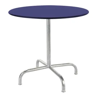 Schubiger M&ouml;bel Metall-Tisch Rigi Rund