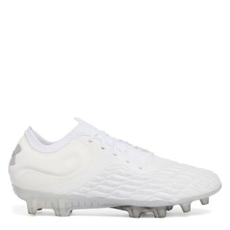 Under Armour Mens Clone Magnetico 3.0 Elite Adults Firm Ground Football Boots in White - Size UK 7