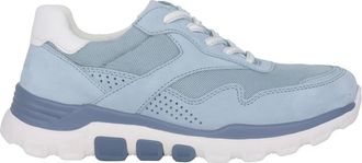 Gabor Schoenen, Dames, Blauw, 38 1/2 EU, Blauwe rollende sneaker voor vrouwen
