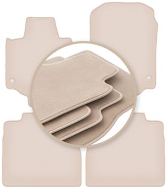OEM Alfombrillas Premium Beige Para: Mercedes Gls X167 Suv 2019