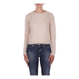 Max Mara Dames, Truien, Beige, Maat: L Wol