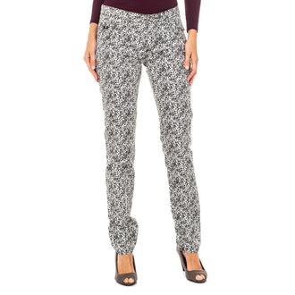 La Martina La Martina Womens long floral design pants LWT004 - Black Cotton - Size 31 (Waist)