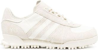 Yohji Yamamoto Suede Low-Top Sneakers