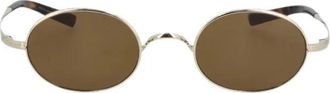 Saint Laurent SL 948 T - Heren - Zonnebrillen - Bruin - ONE Size - Nylon - Accessoires