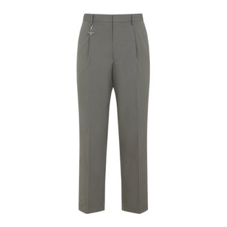 Prada Hombre, Pantalones, Verde, Talla: L