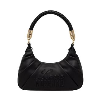 Love Moschino Shoulder Bags, female, Black, Size: ONE SIZE Hobo Bag