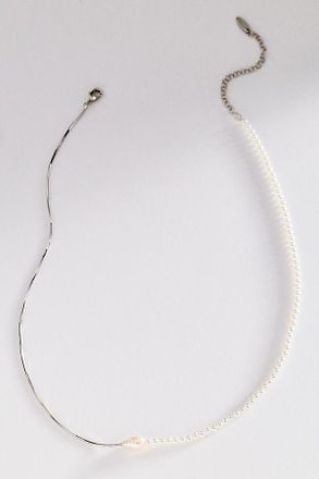 Anthropologie Pearl Duet Necklace