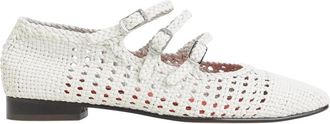 Carel Arianat 21 - Dames - Ballerinas - Wit - 40 EU - Leer - Schoenen