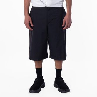 Burberry Cotton-Blend Tailored Shorts, Brand Size 52 (Waist Size 35.8)