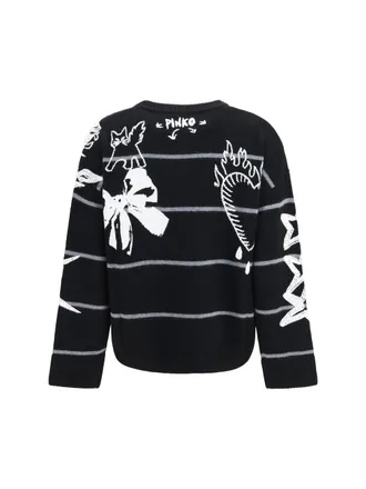 Pinko Andros Sweater - Black
